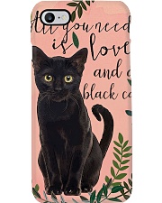 Black Cat All You Need Phone Case thumbnail
