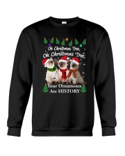 Siamese Cat Ornaments Tree 2210 Crewneck Sweatshirt thumbnail