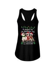 Siamese Cat Ornaments Tree 2210 Ladies Flowy Tank thumbnail