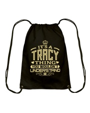 TRACY THING GOLD SHIRTS Drawstring Bag thumbnail