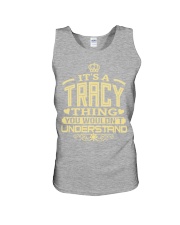 TRACY THING GOLD SHIRTS Unisex Tank thumbnail