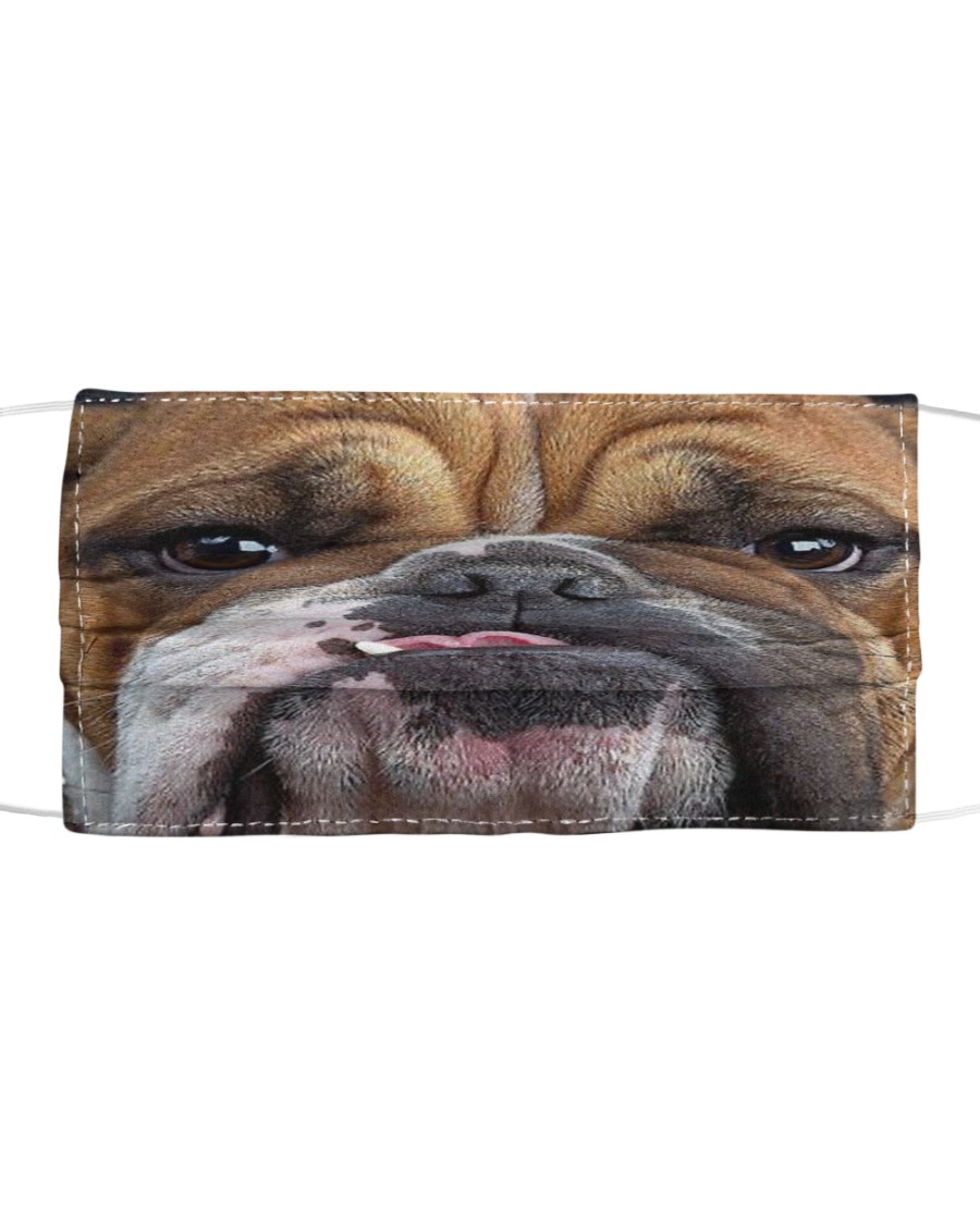 English Bulldog Cloth Face Mask Cloth face mask
