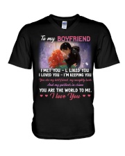 Bestie V-Neck T-Shirt tile