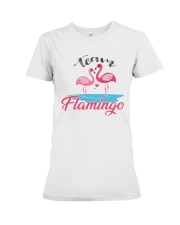 Team Flamingo Premium Fit Ladies Tee thumbnail
