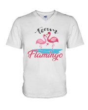 Team Flamingo V-Neck T-Shirt thumbnail