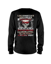 Locomotive Engineer Long Sleeve Tee thumbnail