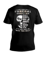 Funeral Director V-Neck T-Shirt thumbnail