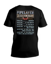 Pipelayer V-Neck T-Shirt thumbnail