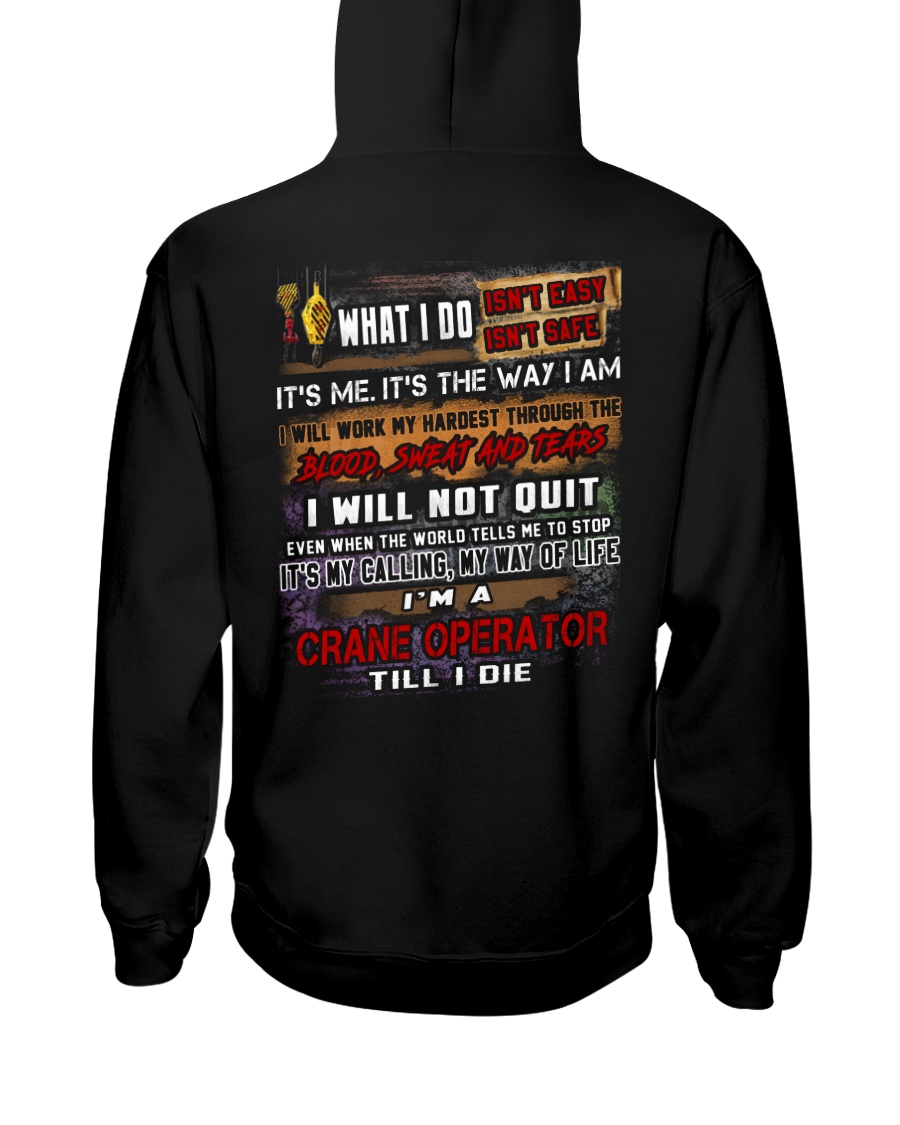 Crane Operator Hooded Sweatshirt