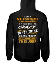 Network Engineer Hooded Sweatshirt back