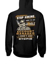 Account Manager Hooded Sweatshirt back