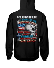 Plumber Hooded Sweatshirt back