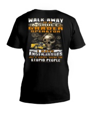 Grader Operator V-Neck T-Shirt thumbnail