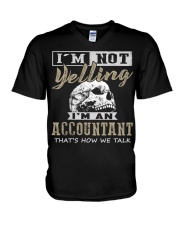 Accountant V-Neck T-Shirt thumbnail