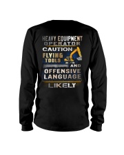 Heavy Equipment Operator Long Sleeve Tee thumbnail