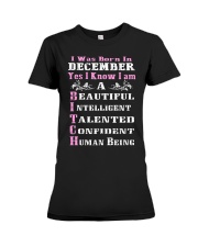 December Woman Premium Fit Ladies Tee thumbnail
