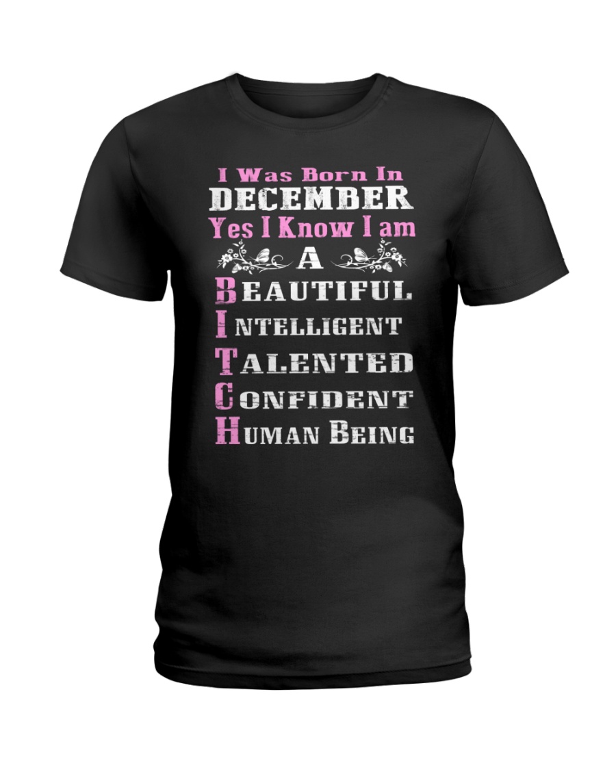 December Woman Ladies T-Shirt