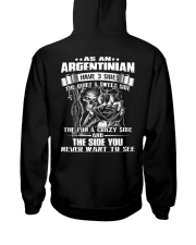 Argentina Exclusive Shirt Hooded Sweatshirt back