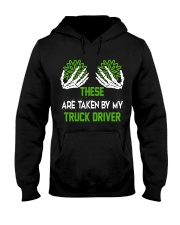 TRUCK DRIVER SHIRT Hooded Sweatshirt front