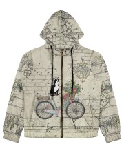 Boston Terrier All Over Shirt Women's All Over Print Full Zip Hoodie thumbnail