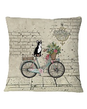 Boston Terrier All Over Shirt Square Pillowcase thumbnail