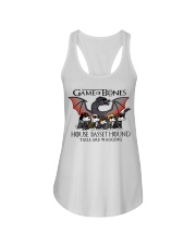 Basset Hound Ladies Flowy Tank thumbnail