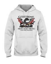 Basset Hound Hooded Sweatshirt thumbnail