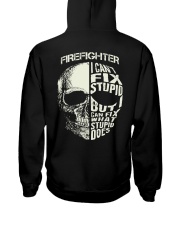 Firefighter Hooded Sweatshirt back