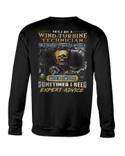 Wind Turbine Technician Crewneck Sweatshirt thumbnail