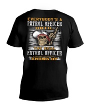 Patrol Officer V-Neck T-Shirt thumbnail