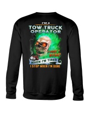 Tow Truck Operator Crewneck Sweatshirt thumbnail