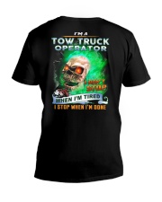 Tow Truck Operator V-Neck T-Shirt thumbnail