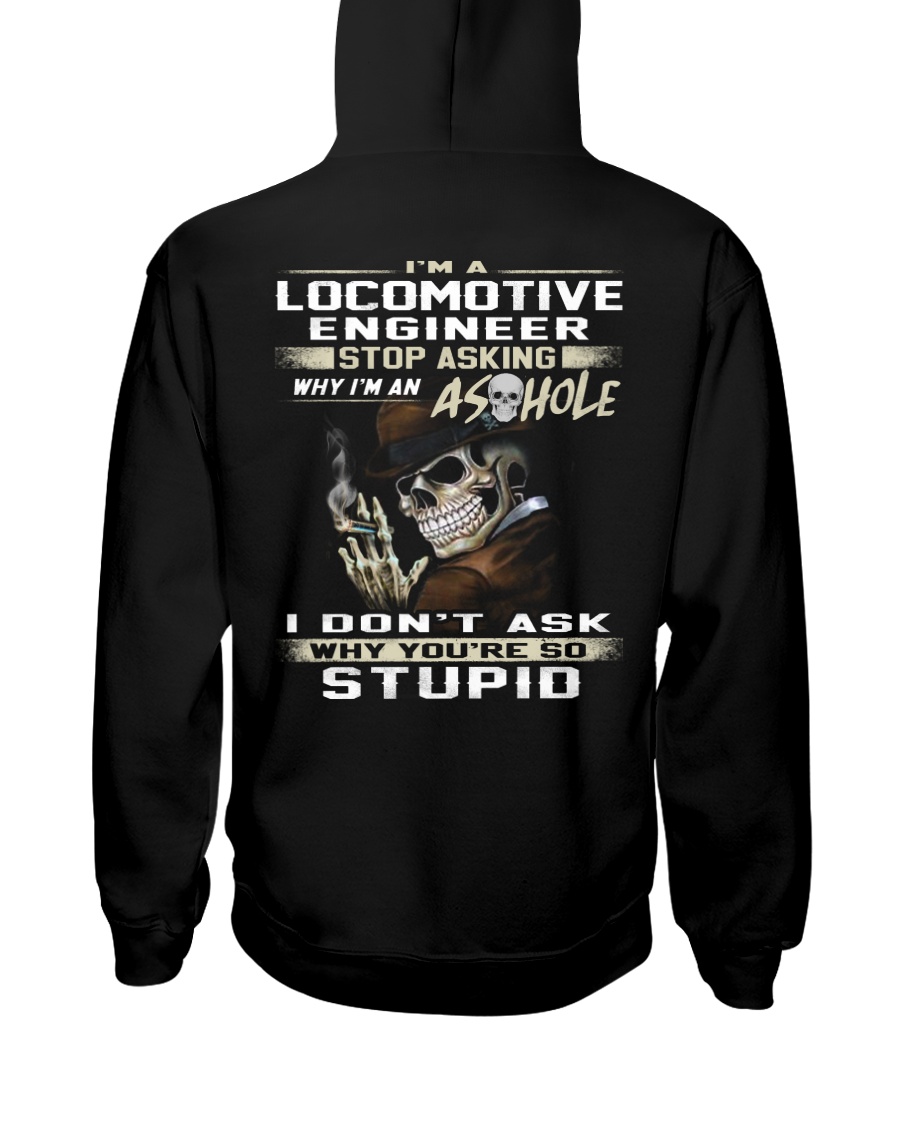 Locomotive Engineer Hooded Sweatshirt