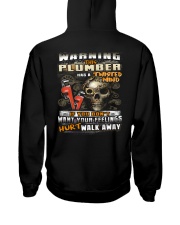 Plumber Hooded Sweatshirt back