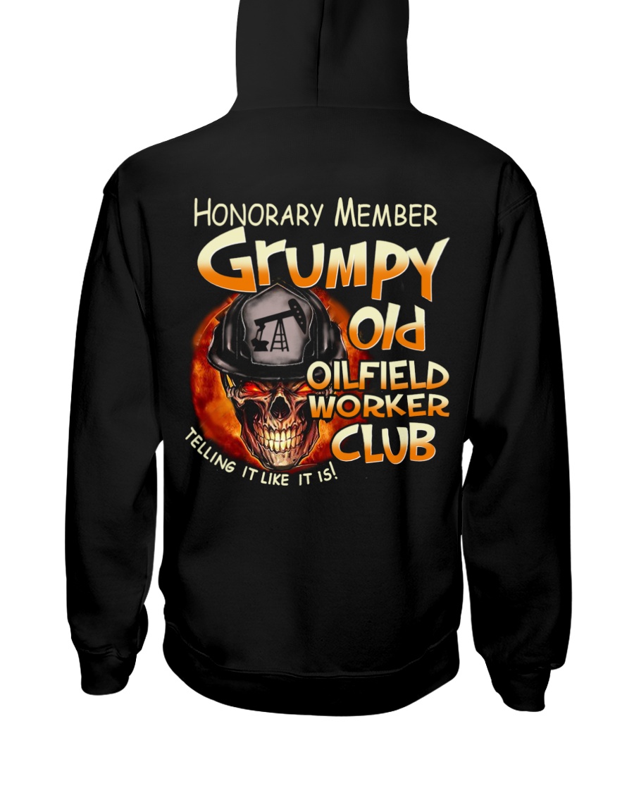 Oilfield Worker Hooded Sweatshirt