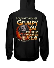 Oilfield Worker Hooded Sweatshirt back
