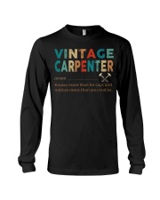 Vintage Carpenter Carpentry Jobs Long Sleeve Tee thumbnail