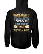 Paramedic Hooded Sweatshirt back