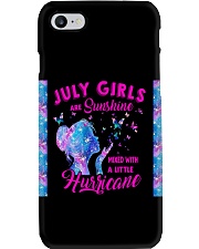 July Girl Face Mask Phone Case thumbnail