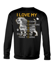 I Love My Beagle Dog Crewneck Sweatshirt thumbnail