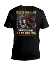 Diesel Mechanic V-Neck T-Shirt thumbnail