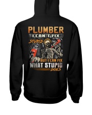 Plumber Hooded Sweatshirt back