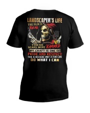 Landscaper V-Neck T-Shirt thumbnail