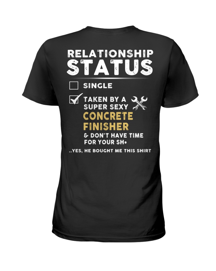 Concrete Finisher Ladies T-Shirt