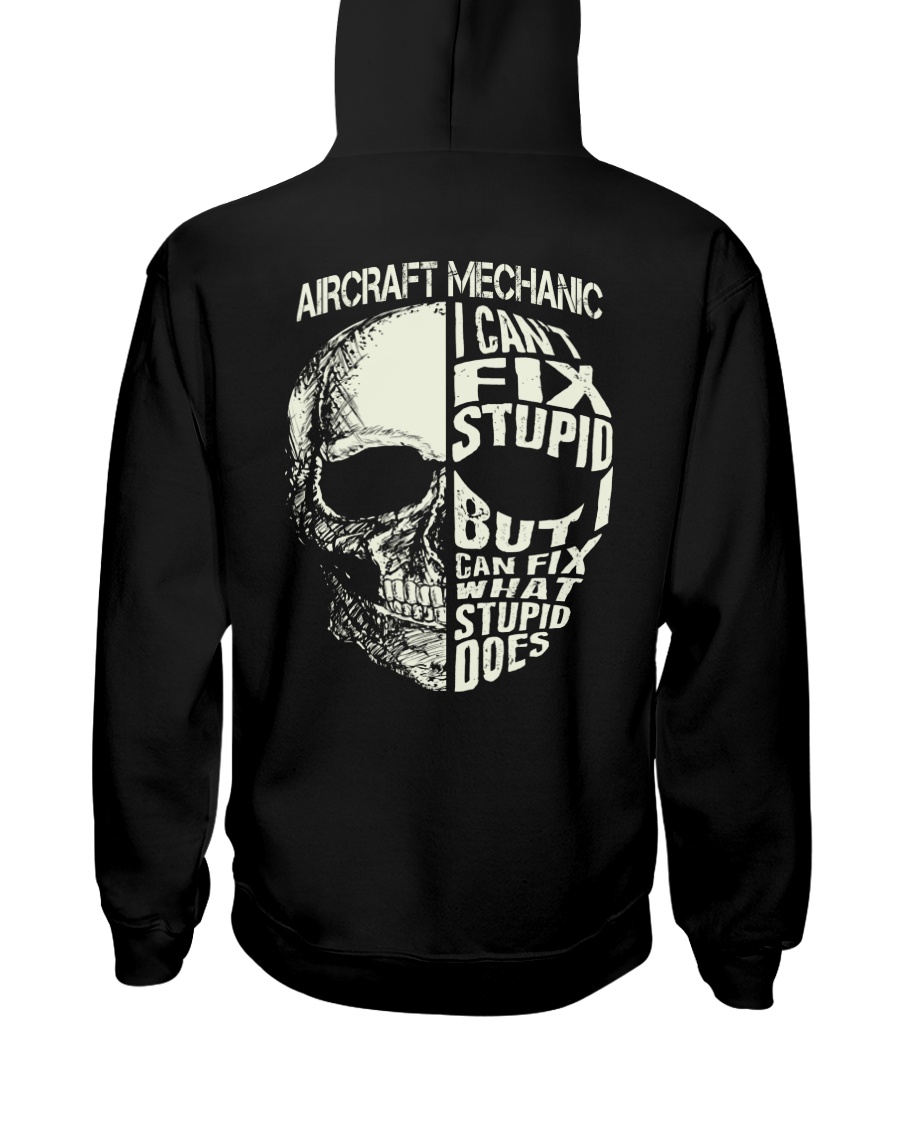 Aircraft Mechanic Hooded Sweatshirt