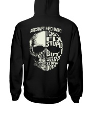 Aircraft Mechanic Hooded Sweatshirt back