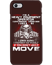 Heavy Equipment Operator Exclusive Shirt Phone Case thumbnail