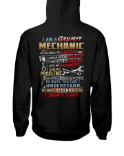 Mechanic Hooded Sweatshirt back