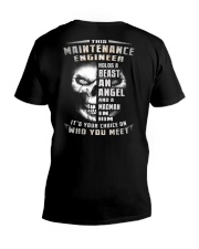 Maintenance Engineer V-Neck T-Shirt thumbnail