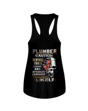 Plumber Ladies Flowy Tank thumbnail